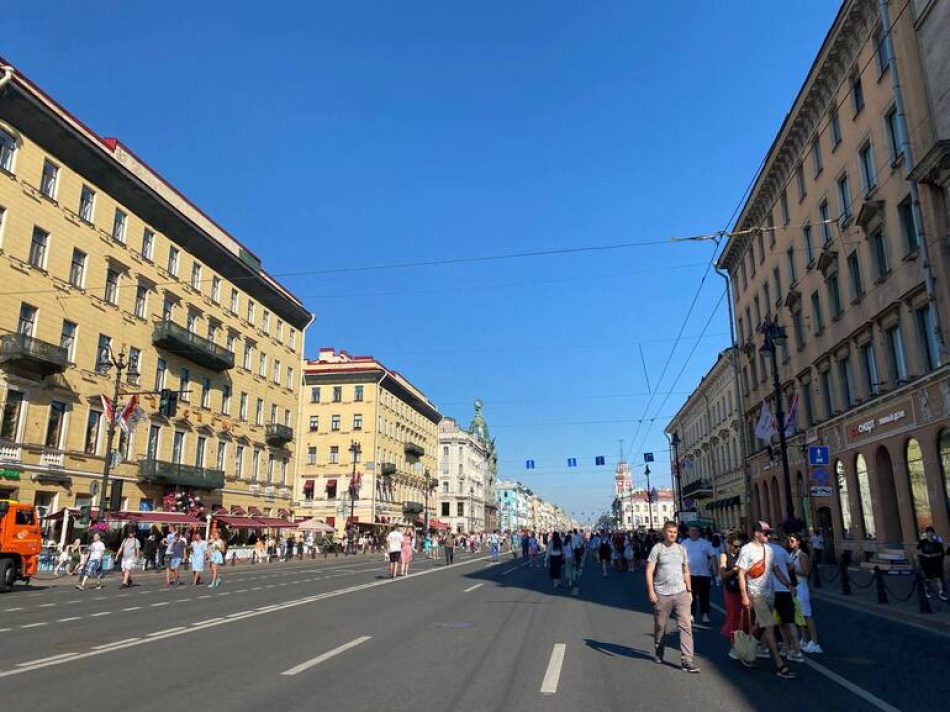 В Петербурге стартовала масштабная реконструкция исторического здания на Невском проспекте